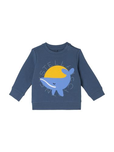 Sunny whale" sweatshirt - stella mccartney - Modalova