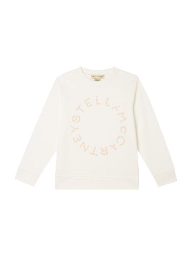 Sweatshirt with logo - stella mccartney - Modalova