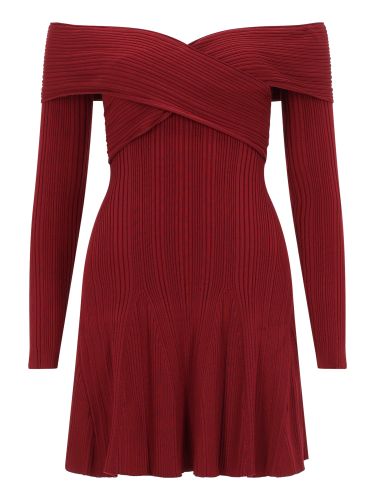 Self-portrait viscose mini dress - self-portrait - Modalova