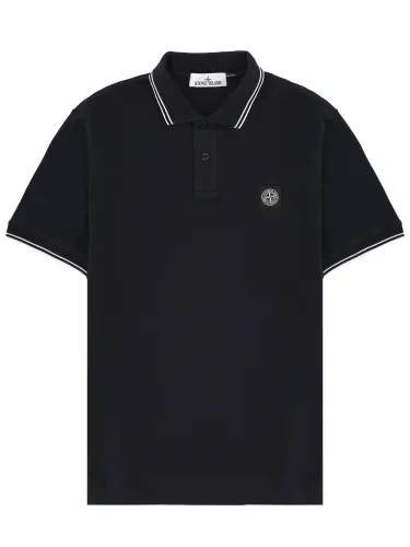 Stone island polo with logo - stone island - Modalova