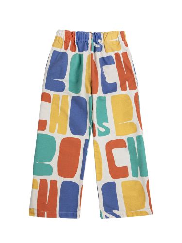Pantaloni con logo multicolor - bobo choses - Modalova