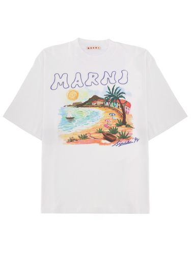 Marni t-shirt with print - marni - Modalova