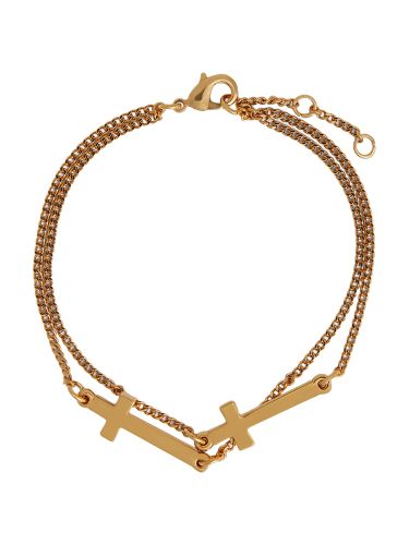 Jesus" bracelet with cross pendant - dsquared2 - Modalova