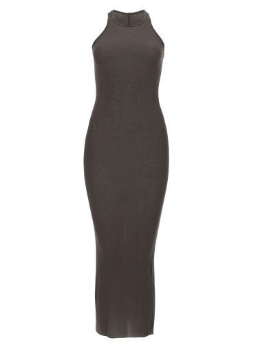 Rick owens silk blend midi dress - rick owens - Modalova