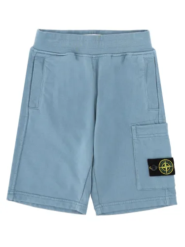 Stone island bermuda con logo - stone island - Modalova