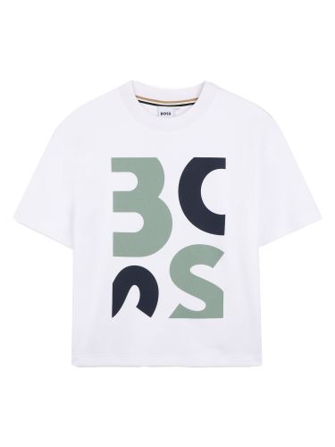 Boss t-shirt con stampa logo - boss - Modalova