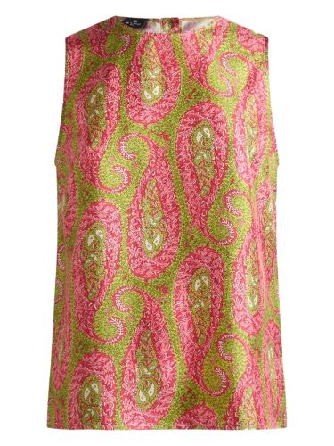 Etro paisley foliage pattern top - etro - Modalova
