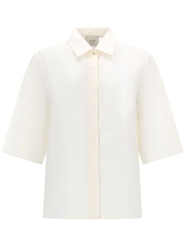 Alysi silk cropped shirt - alysi - Modalova