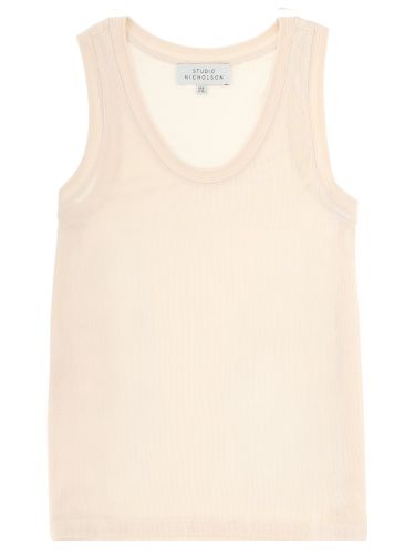 Tank top in lyocell - studio nicholson - Modalova