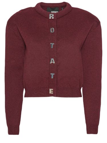 Rotate cardigan with letters - rotate - Modalova