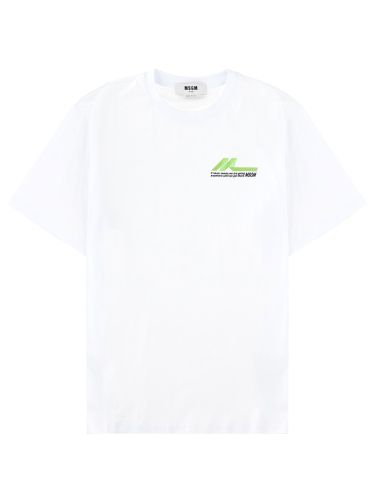Msgm t-shirt con logo - msgm - Modalova