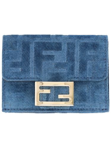 Portafoglio "micro trifold baguette" - fendi - Modalova