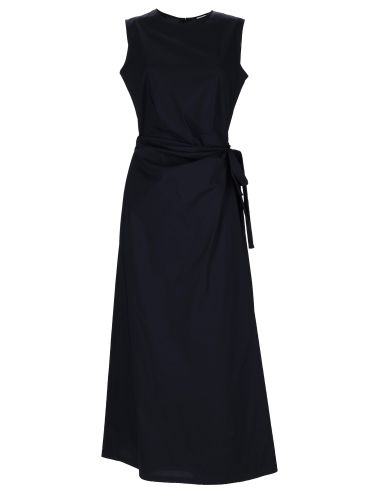 Aspesi midi dress with drape - aspesi - Modalova