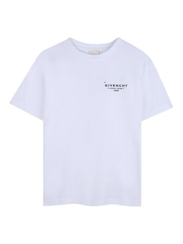T-shirt con stampa sul retro - givenchy - Modalova