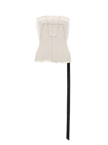 Denim bustier top - rick owens drkshdw - Modalova