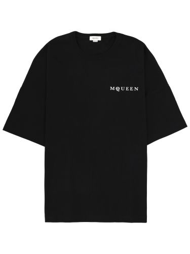 Alexander mcqueen t-shirt with logo - alexander mcqueen - Modalova