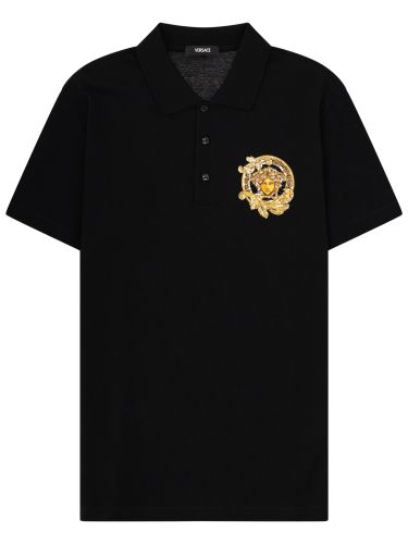 Versace polo con logo - versace - Modalova