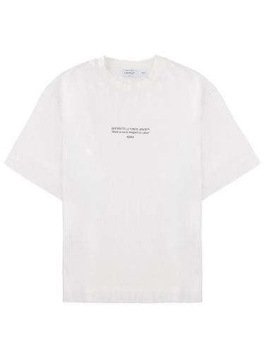 Off-white t-shirt con logo - off-white - Modalova