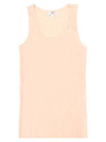 Tank top elasticizzato - mm6 maison margiela - Modalova