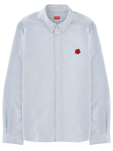 Kenzo "boke flower" logo shirt - kenzo - Modalova