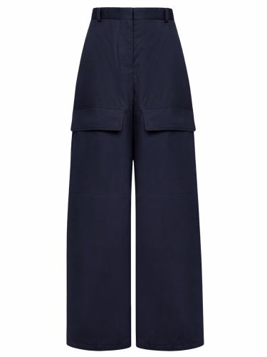 Stella mccartney cotton cargo pants - stella mccartney - Modalova