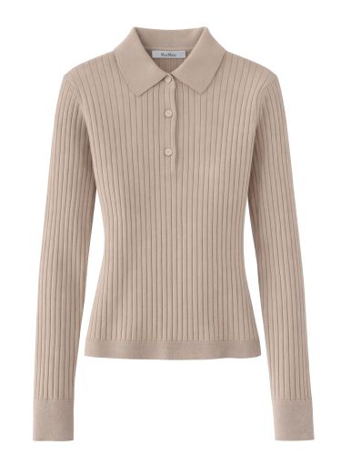 Max mara cashmere polo shirt - max mara - Modalova