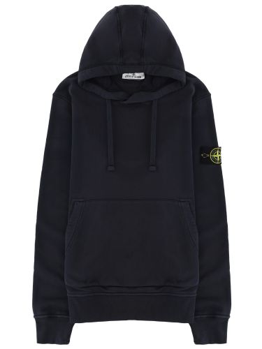 Stone island sweatshirt with logo - stone island - Modalova