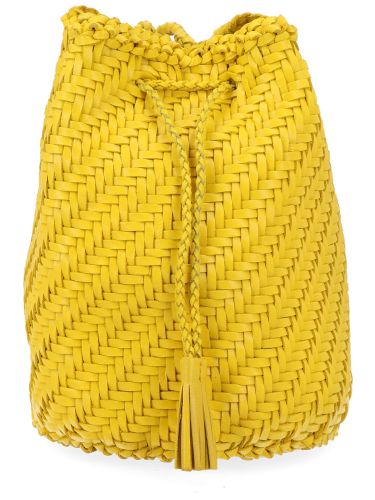Borsa "pompom double jump tan" - dragon diffusion - Modalova