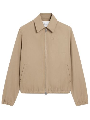 Ami paris jacket with logo - ami paris - Modalova