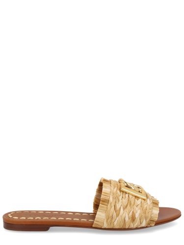 Dolce & gabbana sandal with logo - dolce & gabbana - Modalova