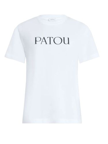 Patou logo print t-shirt - patou - Modalova