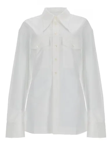 Ami paris point collar shirt - ami paris - Modalova