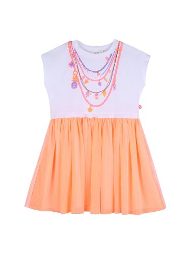 Vestito con stampa "collane" - billieblush - Modalova