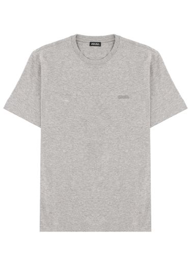 Zegna t-shirt with logo - zegna - Modalova