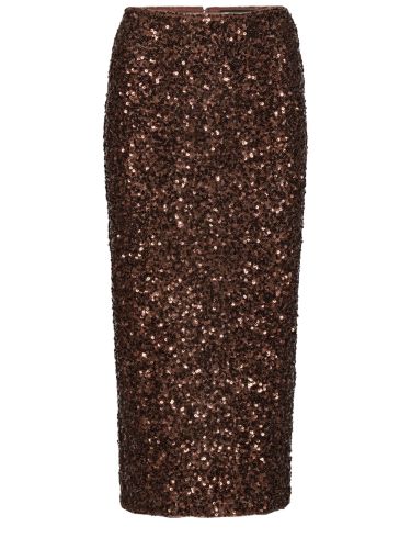 Rotate midi skirt with sequins - rotate - Modalova