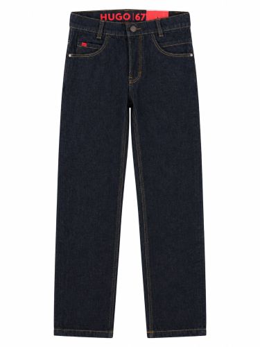 Hugo jeans con patch logo - hugo - Modalova