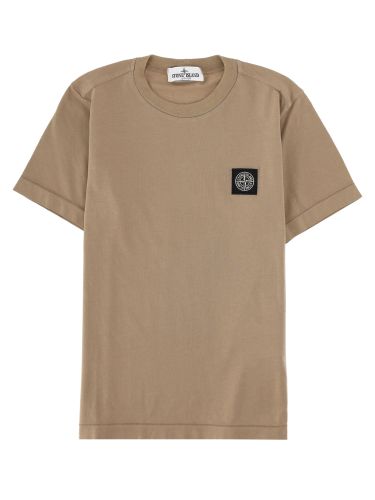 Stone island t-shirt con logo - stone island - Modalova