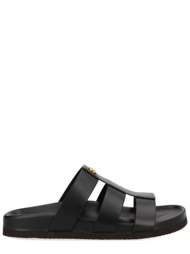 Sandalo slide "studshield" - valentino garavani - Modalova