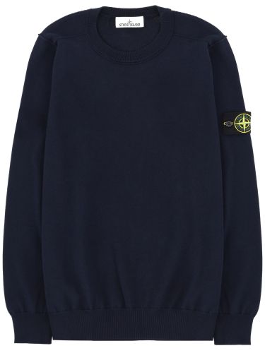 Stone island jersey with logo - stone island - Modalova