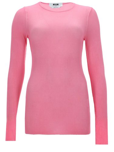 Msgm t-shirt in viscosa - msgm - Modalova