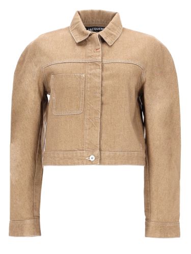 Jacquemus cargo jacket "ovalo" - jacquemus - Modalova