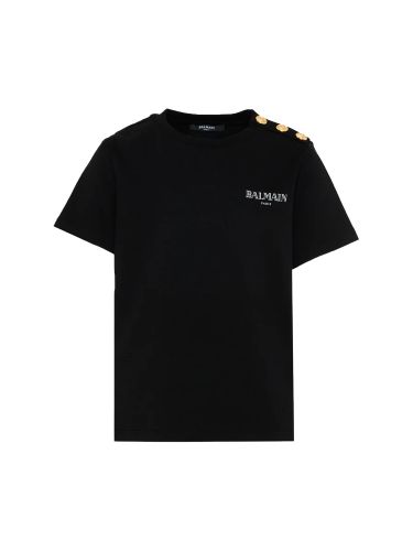 Balmain t-shirt with logo - balmain - Modalova