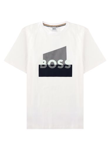 Boss t-shirt con logo grafico - boss - Modalova