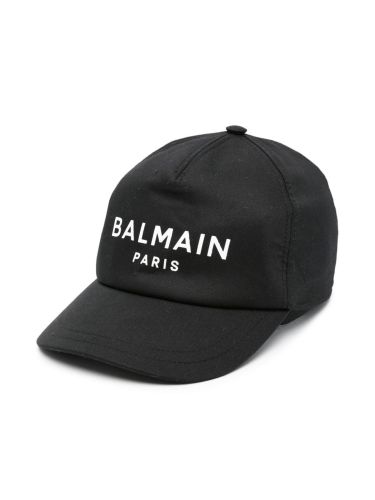 Balmain hat with logo - balmain - Modalova