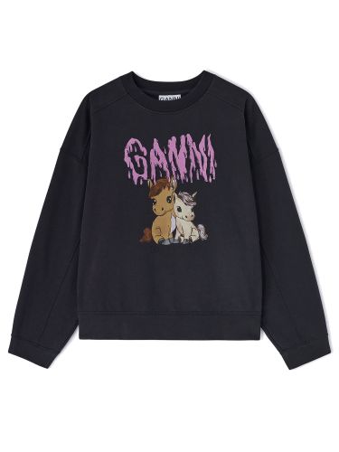 Ganni "islands" sweatshirt - ganni - Modalova