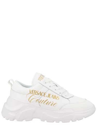 Sneaker con logo - versace jeans couture - Modalova
