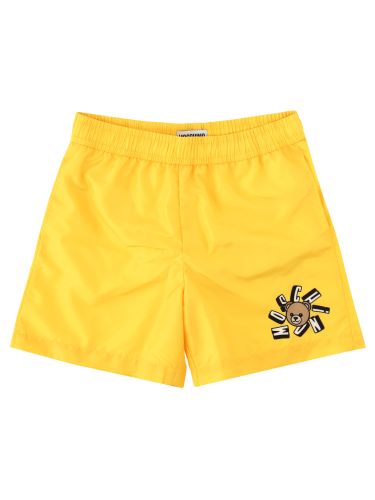 Moschino costume da bagno con logo - moschino - Modalova