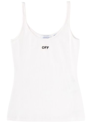 Off-white tank top with logo - off-white - Modalova