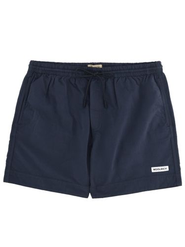 Woolrich costume da bagno con logo - woolrich - Modalova
