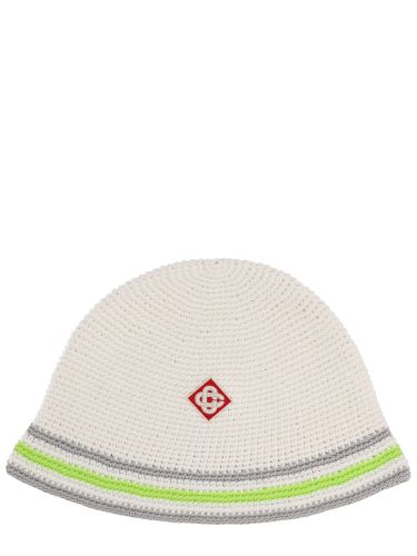 Casablanca knit hat with logo - casablanca - Modalova